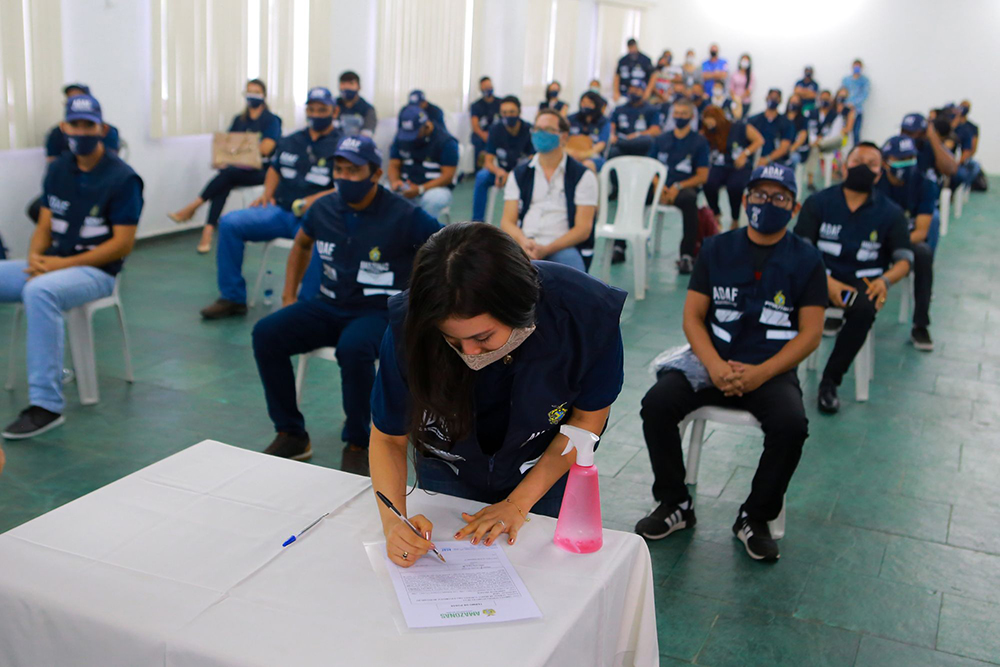 Posse de aprovados em concurso da Adaf Posse de aprovados em concurso da Adaf