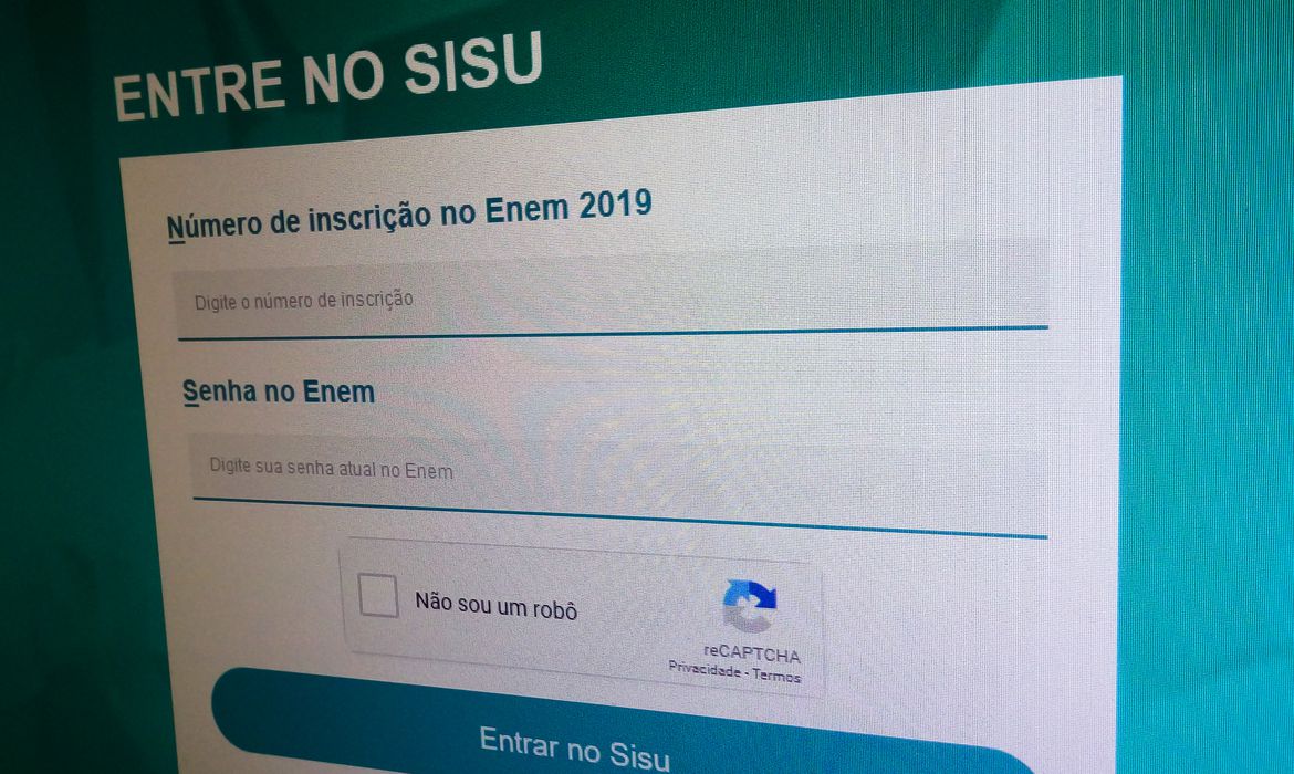 Terminam hoje inscrições para o Sisu; são mais de 51 mil vagas Terminam hoje inscrições para o Sisu; são mais de 51 mil vagas