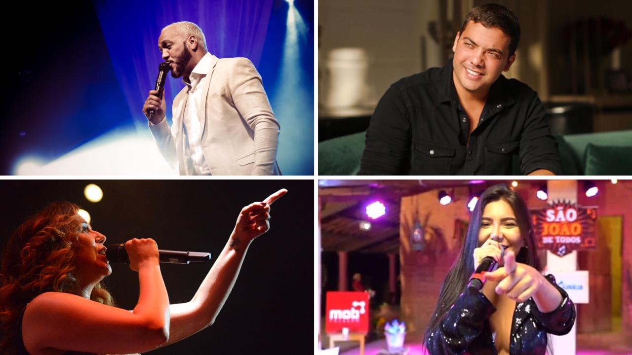 Sábado tem lives com Wesley Safadão, Belo e Maria Rita. Confira a agenda Sábado tem lives com Wesley Safadão, Belo e Maria Rita. Confira a agenda
