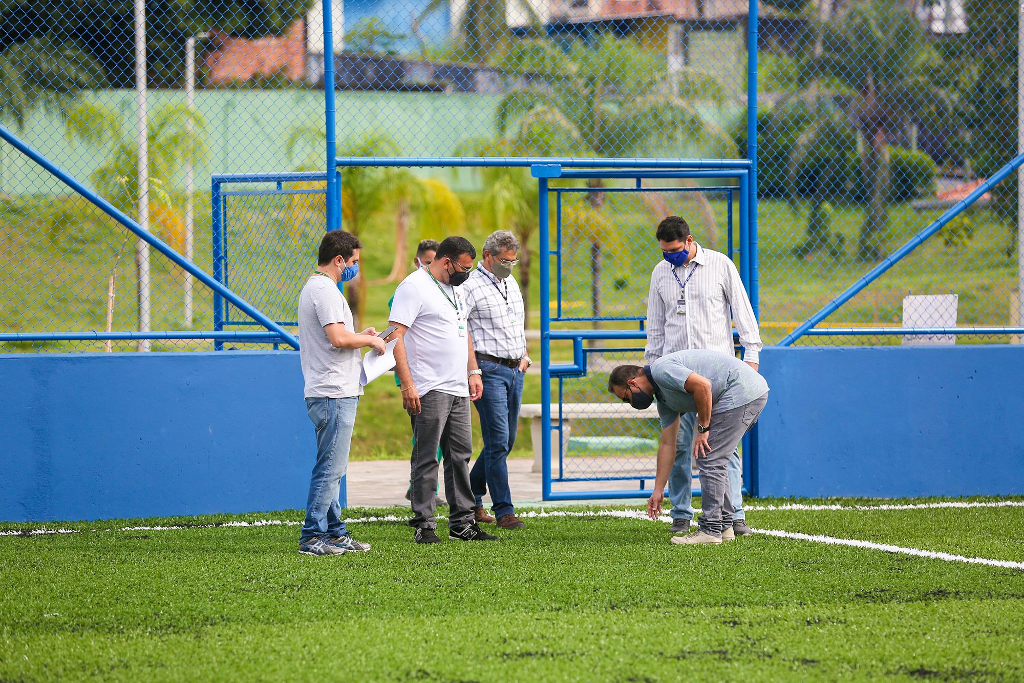 Estado e Município realizam visita técnica nos parques urbanos do Prosamim Estado e Município realizam visita técnica nos parques urbanos do Prosamim