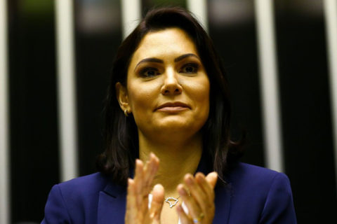 A ex primeira-dama, Michelle Bolsonaro tem potencial segundo caciques do PL. Foto: Reprodução