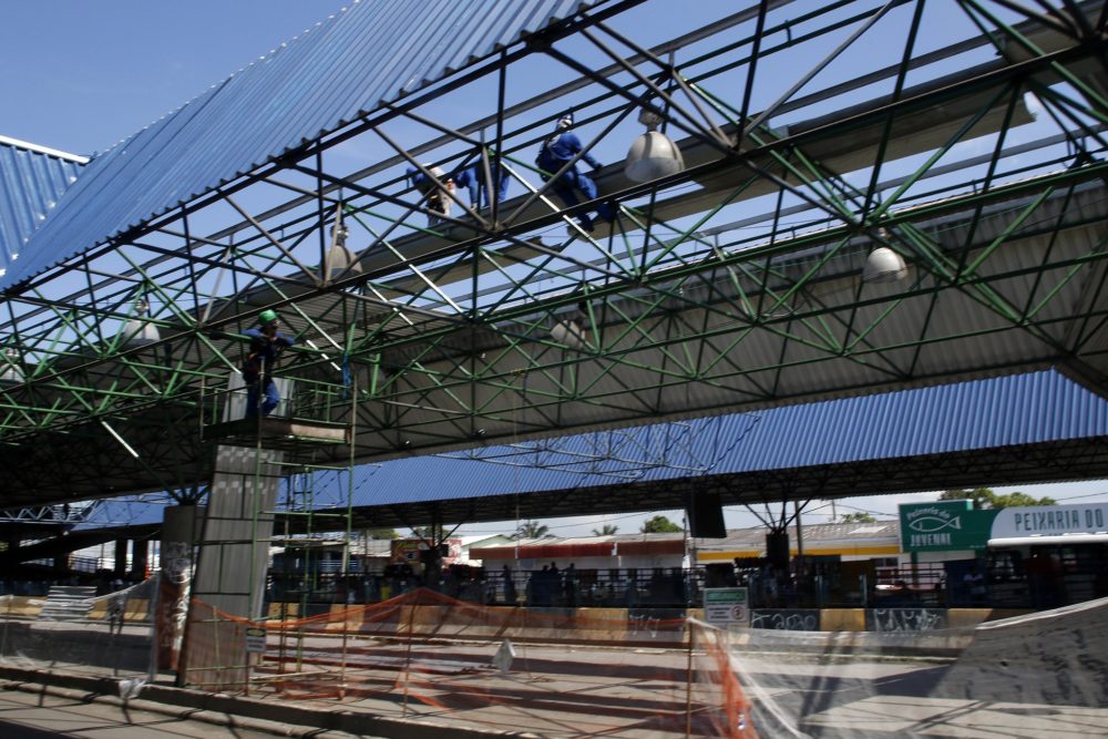 Terminal de Integração da Cidade Nova já ganha novo visual Terminal de Integração da Cidade Nova já ganha novo visual