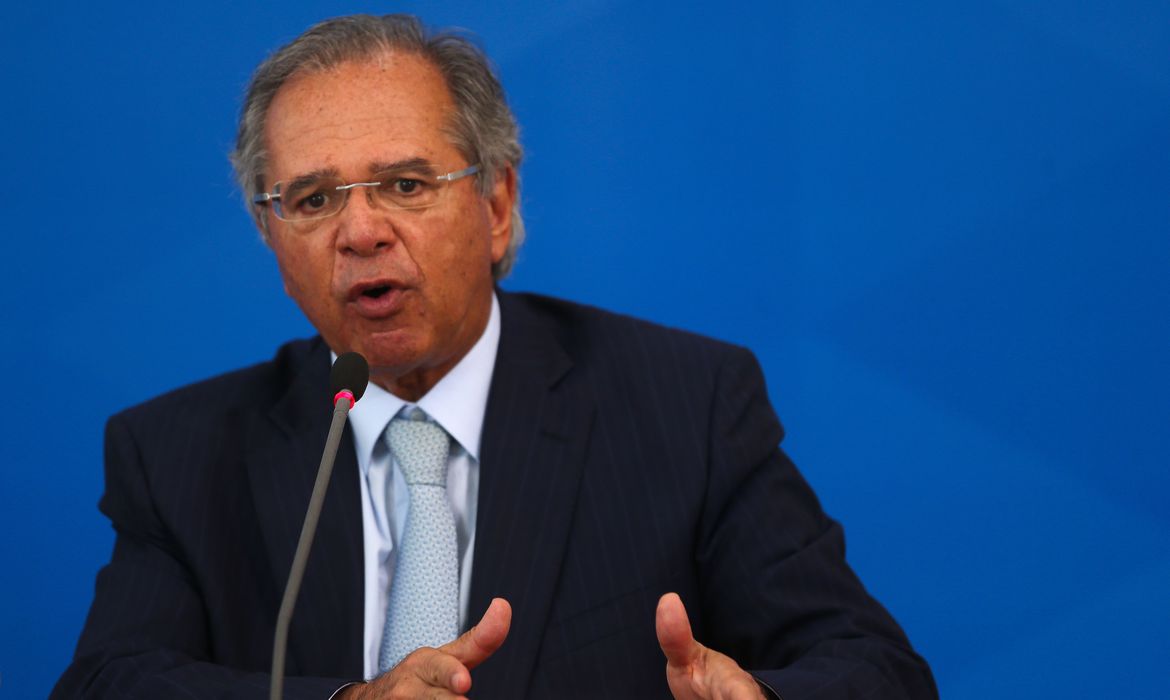 Paulo Guedes testa negativo para Covid-19, informa ministério Paulo Guedes testa negativo para Covid-19, informa ministério