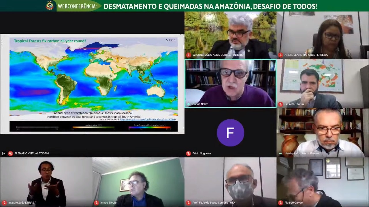'Desmatamento da Amazônia alcançou níveis irreversíveis', aponta pesquisador durante webconferência 'Desmatamento da Amazônia alcançou níveis irreversíveis', aponta pesquisador durante webconferência