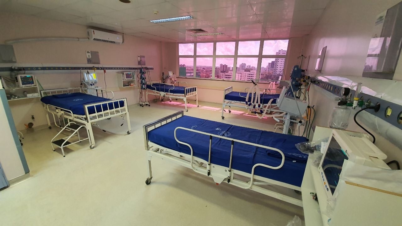 Susam encerra atividades do Hospital de Combate à Covid-19 após baixa em internações Susam encerra atividades do Hospital de Combate à Covid-19 após baixa em internações