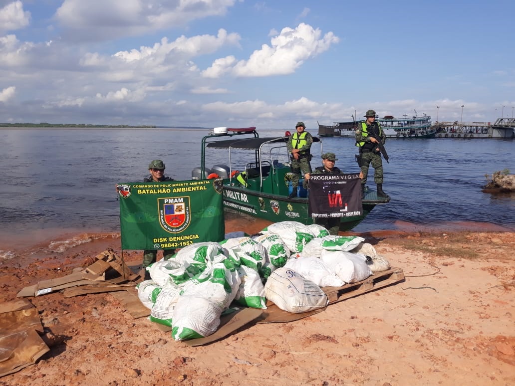 2t de pescado ilegal s&atilde;o apreendidas em Manacapuru