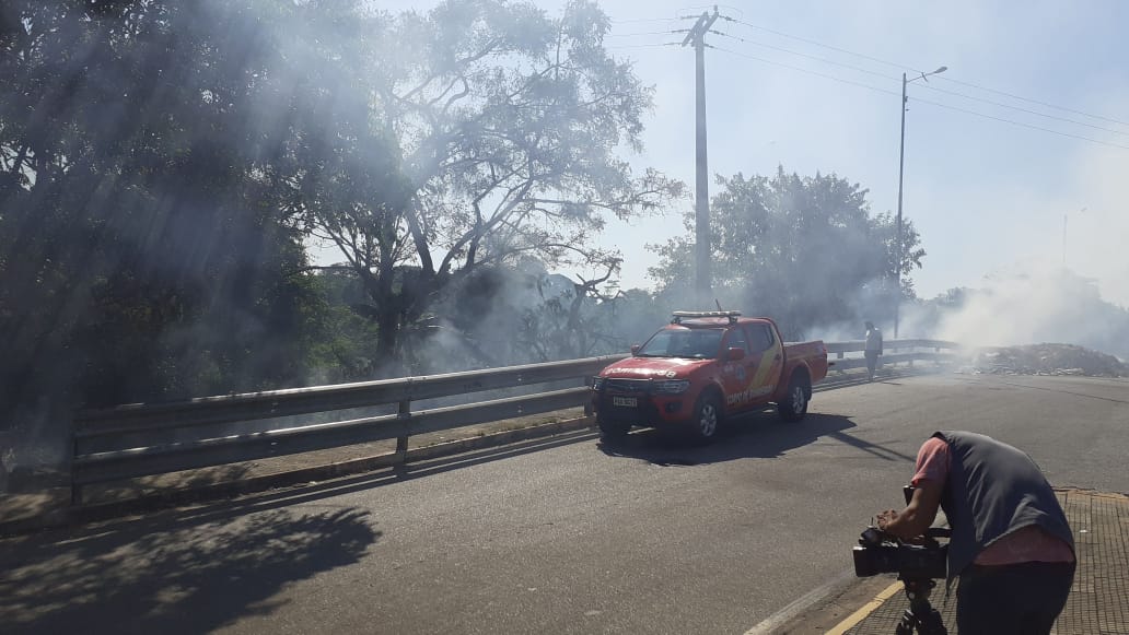 Bombeiros atendem incêndios do São Raimundo ao São José nas últimas 24h Bombeiros atendem incêndios do São Raimundo ao São José nas últimas 24h