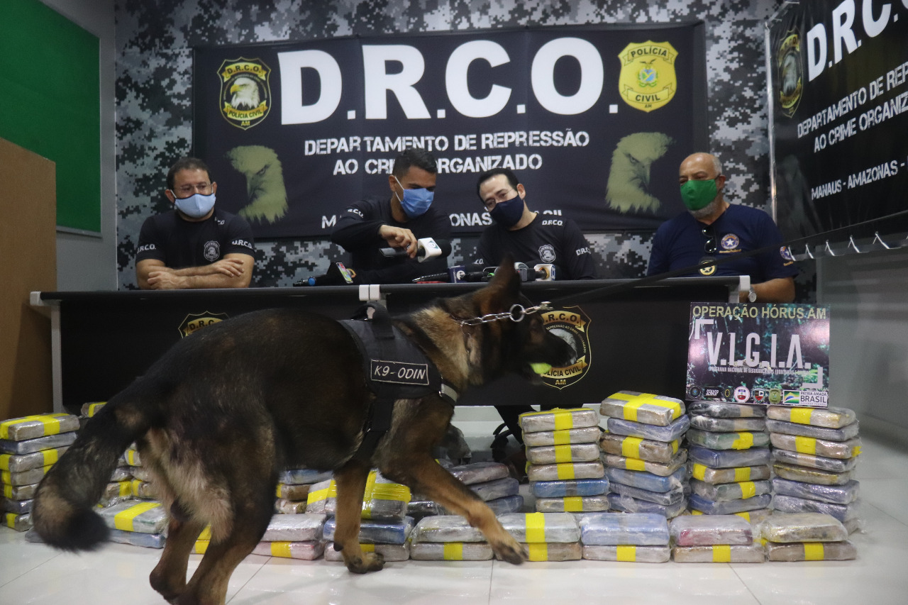 Cocaína apreendida dentro de móveis em caminhão de frete vale R$ 2 milhões Cocaína apreendida dentro de móveis em caminhão de frete vale R$ 2 milhões