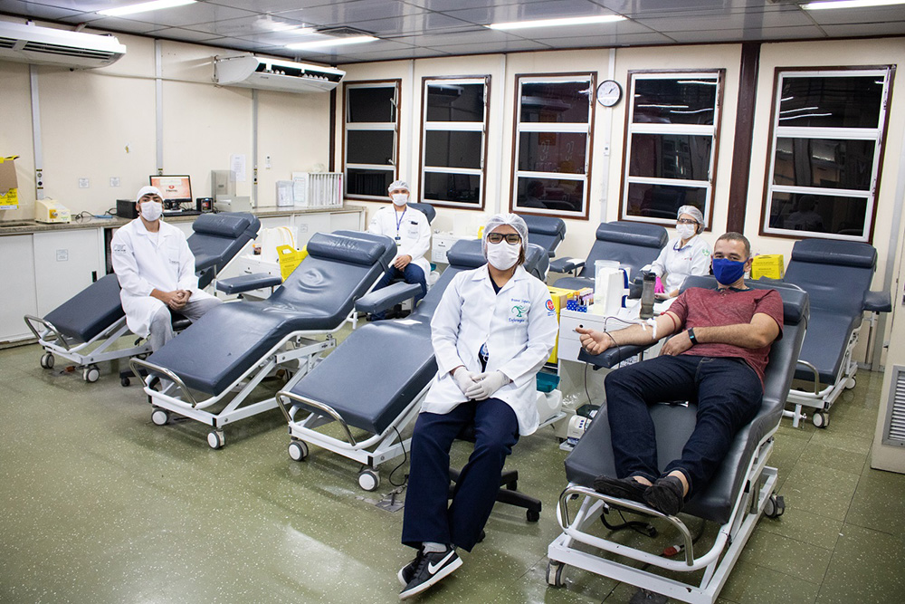 Estoque de sangue do Hemoam sofre com queda de doadores Estoque de sangue do Hemoam sofre com queda de doadores