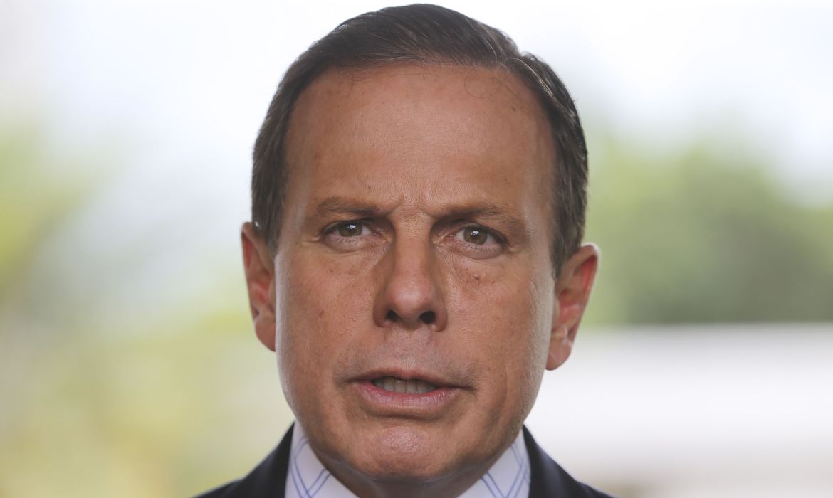Doria testa positivo para coronavírus em SP Doria testa positivo para coronavírus em SP