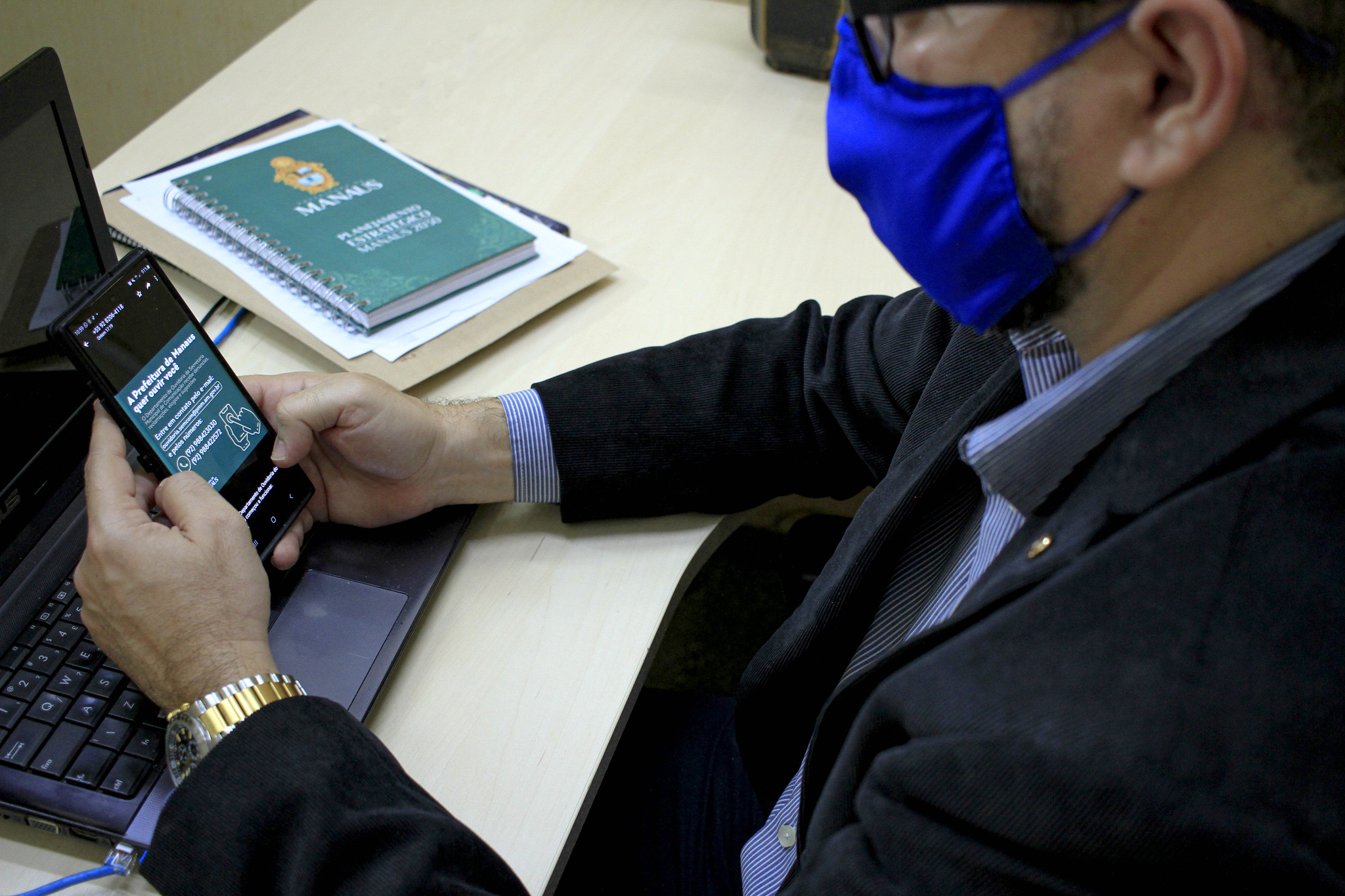 Ouvidoria municipal está funcionando e atendimento público pode ser feito de forma on-line Ouvidoria municipal está funcionando e atendimento público pode ser feito de forma on-line