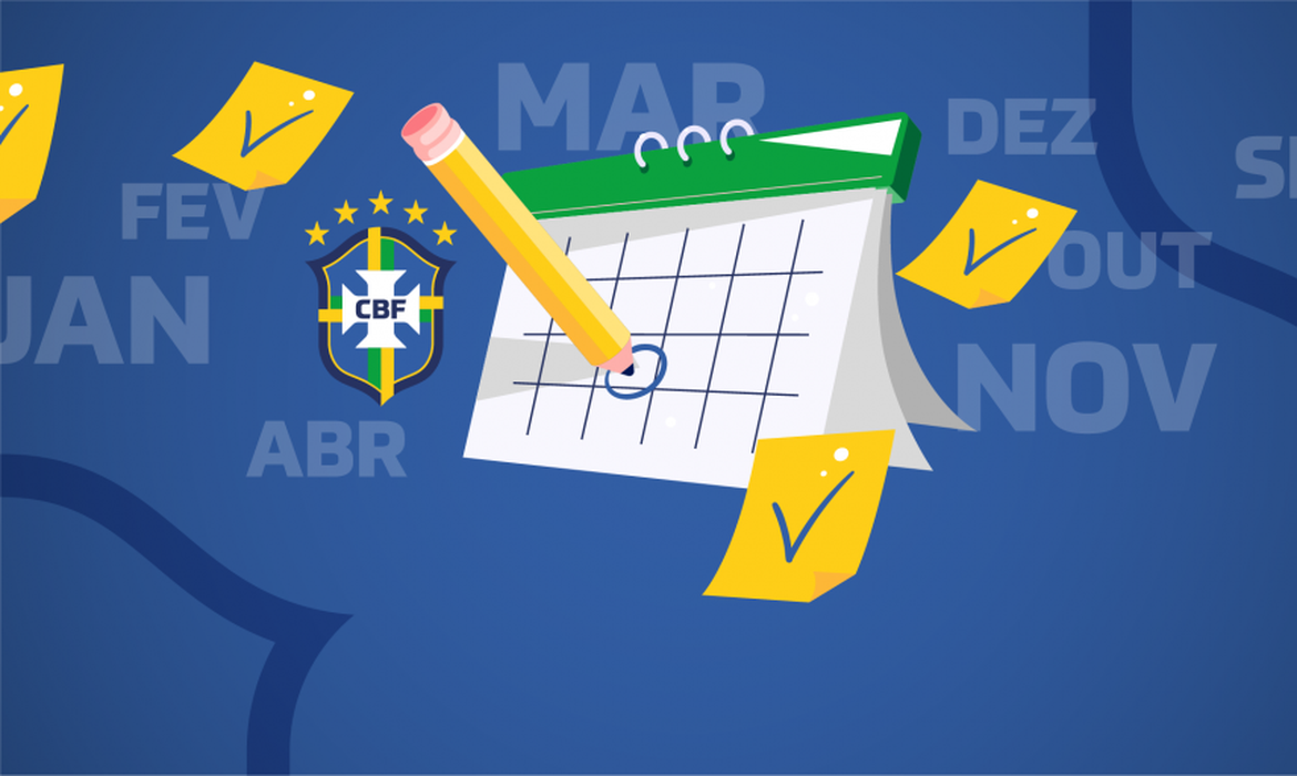 Calendário da CBF para 2021 inicia quatro dias após Brasileirão 2020 Calendário da CBF para 2021 inicia quatro dias após Brasileirão 2020