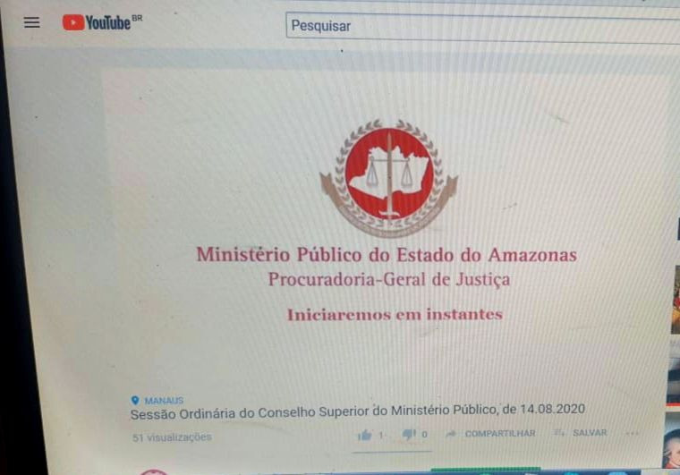 Youtube deixa mais acess&iacute;veis reuni&otilde;es dos &oacute;rg&atilde;os superiores do MPAM