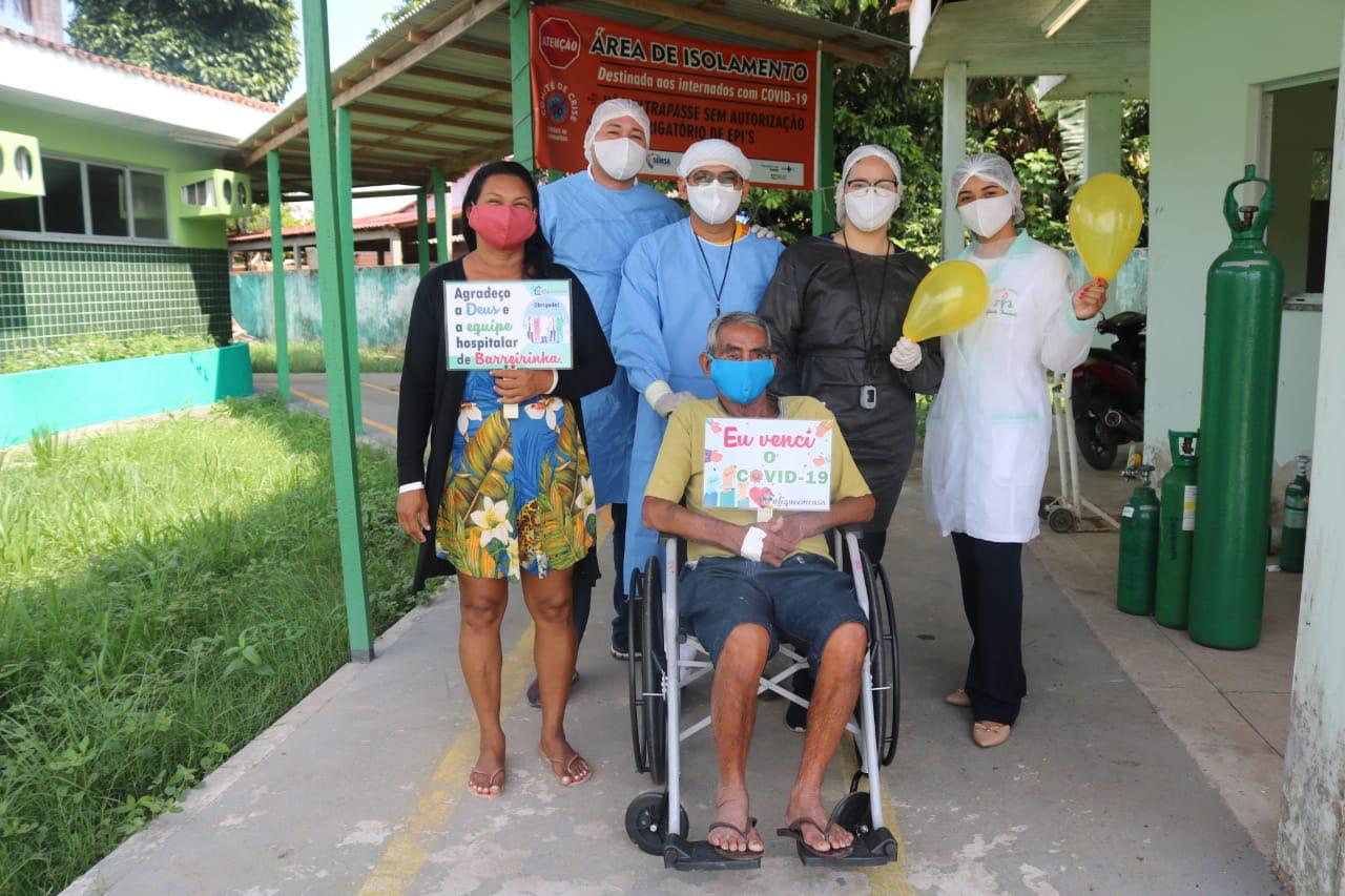 Vitória sobre Covid-19: dois pacientes da zona Rural de Barreirinha recebem alta hospitalar Vitória sobre Covid-19: dois pacientes da zona Rural de Barreirinha recebem alta hospitalar