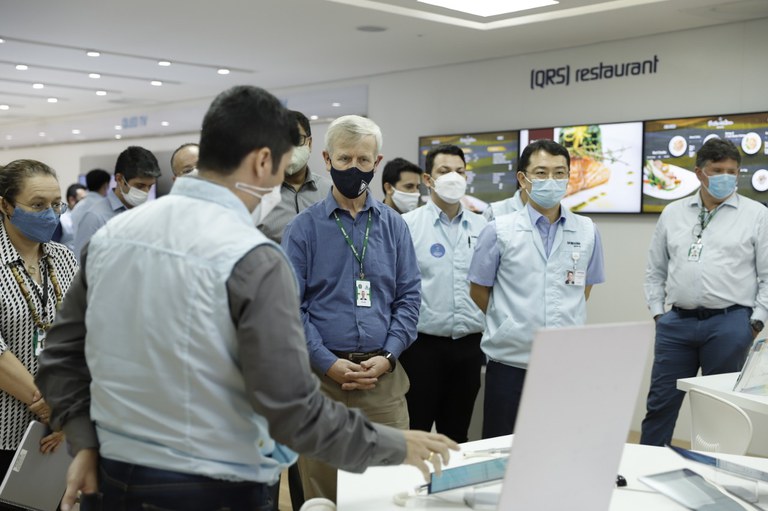 Em visita &agrave; Samsung, Suframa identifica tend&ecirc;ncia de retomada produtiva do PIM