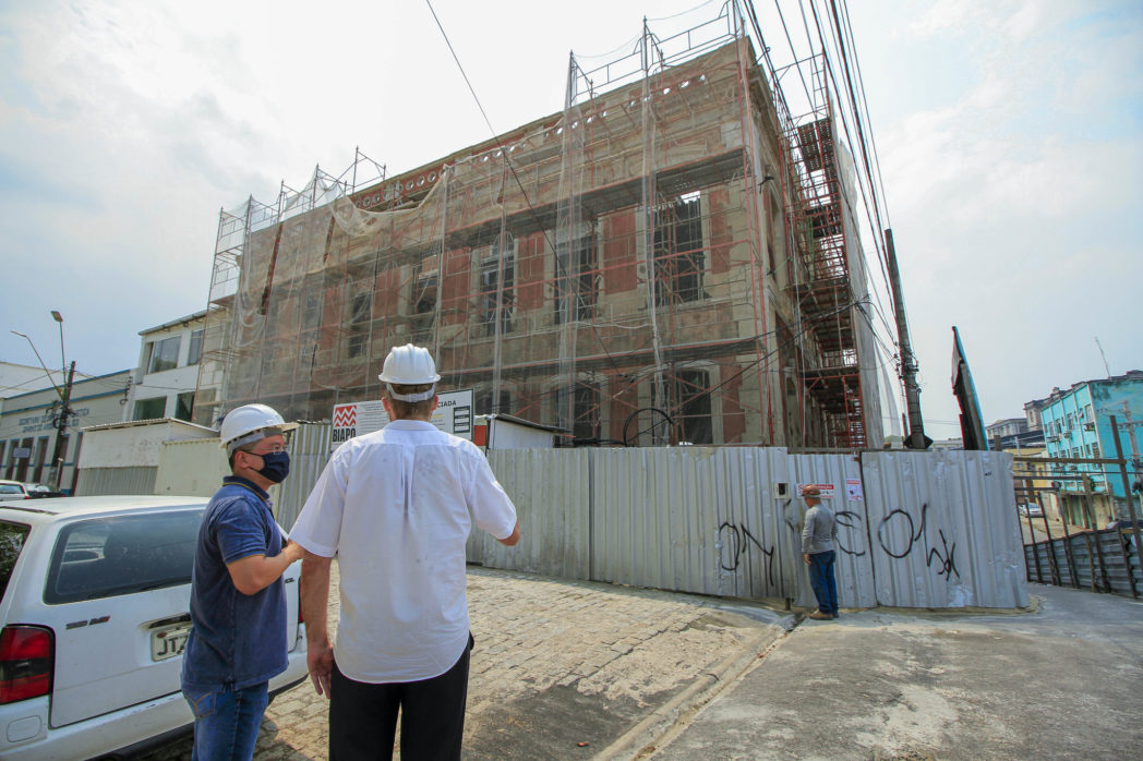 Marco do Polo Digital de Manaus, o Casar&atilde;o de Inova&ccedil;&atilde;o entra em fase final da obra de restauro