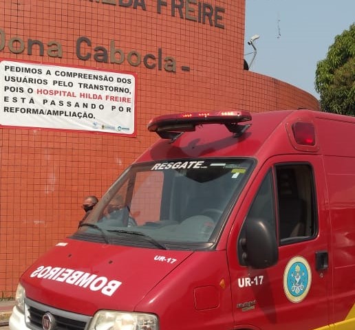 Corpo de Bombeiros faz atendimento emergencial de v&iacute;timas de vazamento de am&ocirc;nia