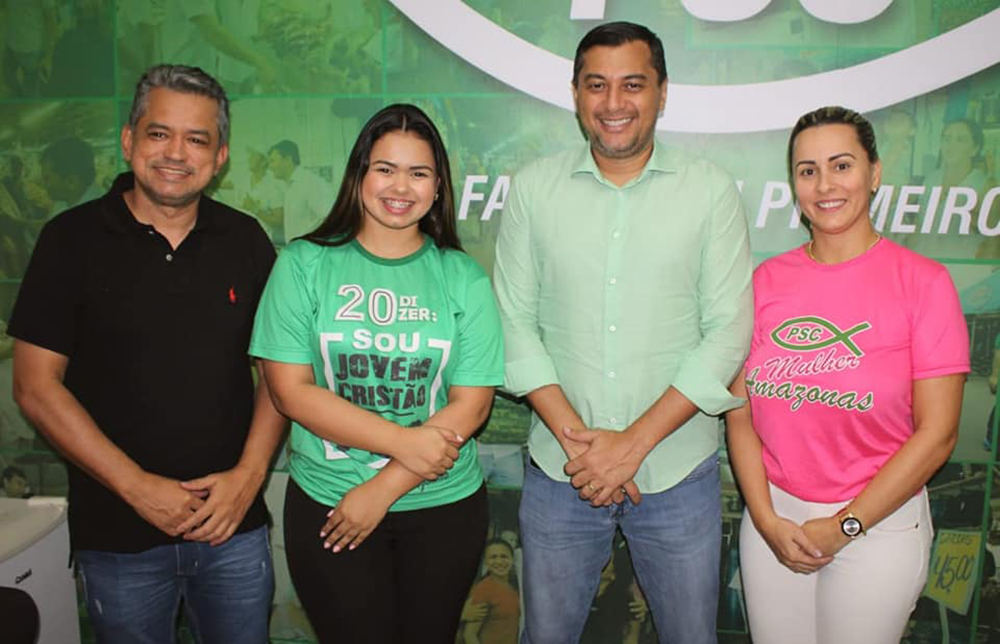 O PSC é o partido do governador Wilson Lima O PSC é o partido do governador Wilson Lima