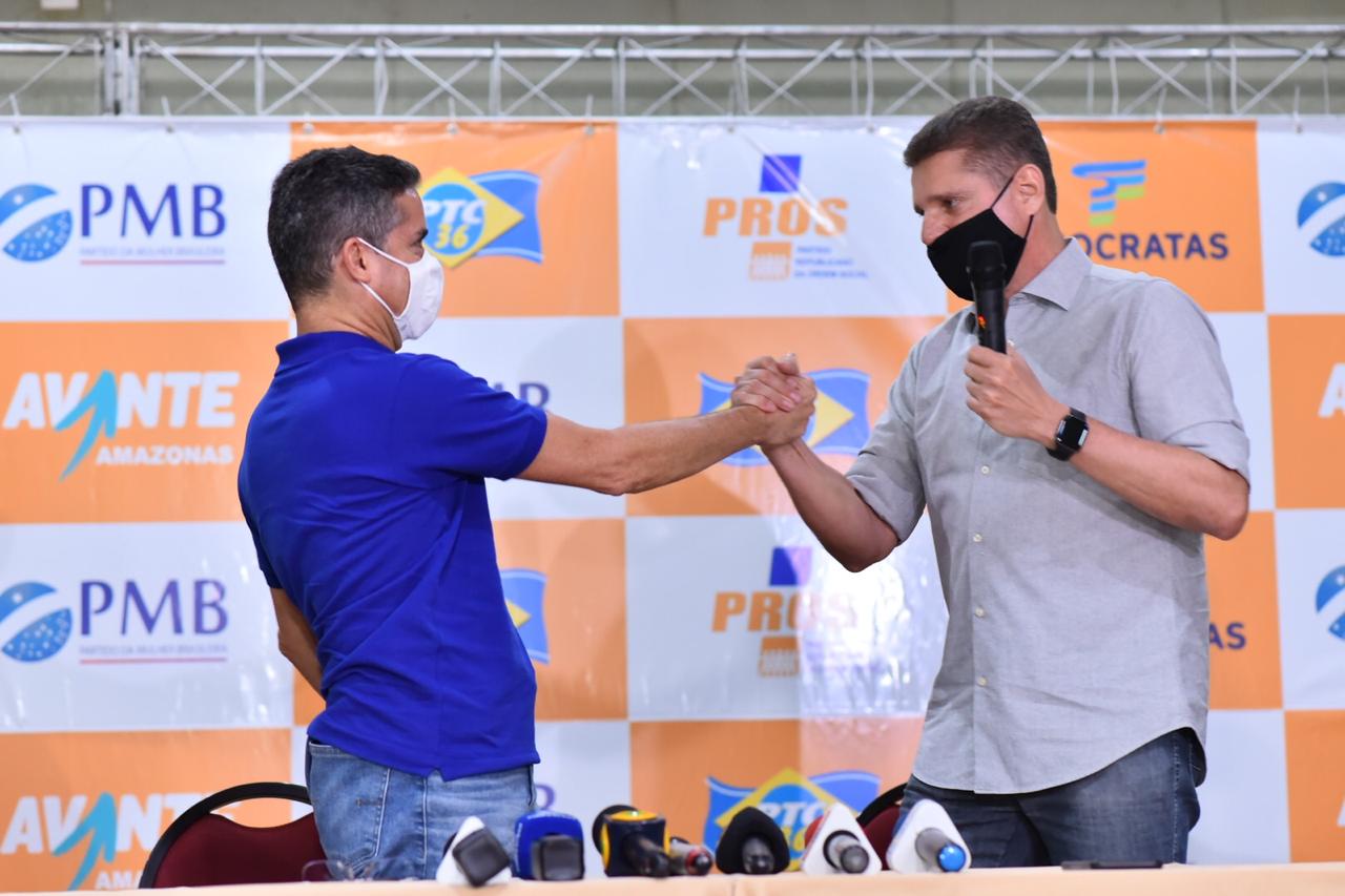 Mais uma chapa formada: Marcos Rotta é confirmado como vice de David Almeida Mais uma chapa formada: Marcos Rotta é confirmado como vice de David Almeida