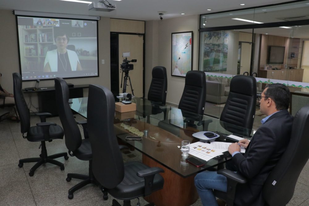 Wilson Lima destaca avan&ccedil;os do Estado em painel sobre impacto da pandemia