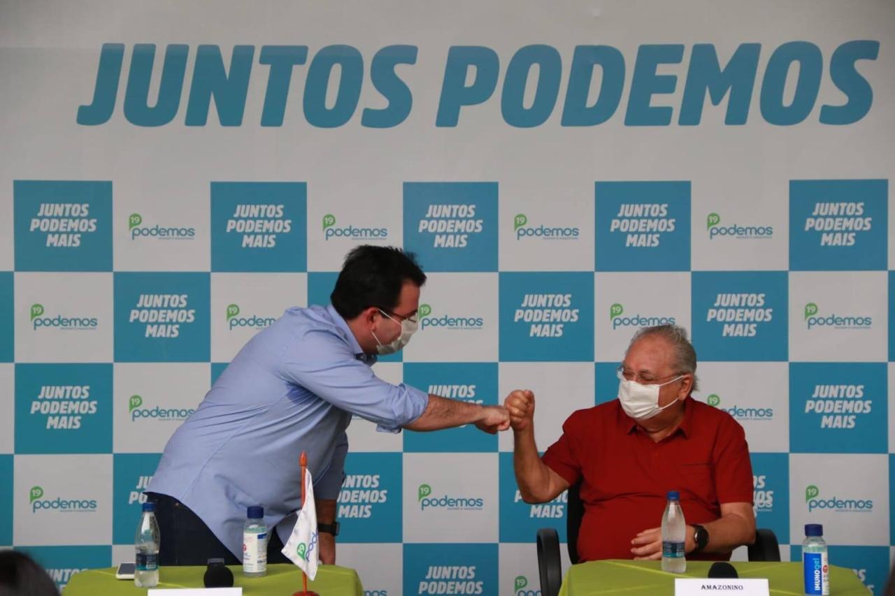 Amazonino explica por que resolveu concorrer e diz que não podia ficar de longe Amazonino explica por que resolveu concorrer e diz que não podia ficar de longe