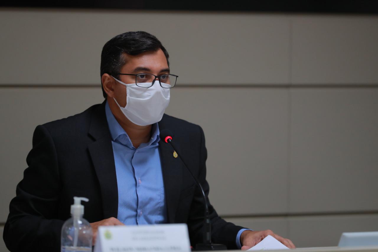 Wilson Lima e governadores da região participam de videoconferência sobre a BR-319 Wilson Lima e governadores da região participam de videoconferência sobre a BR-319