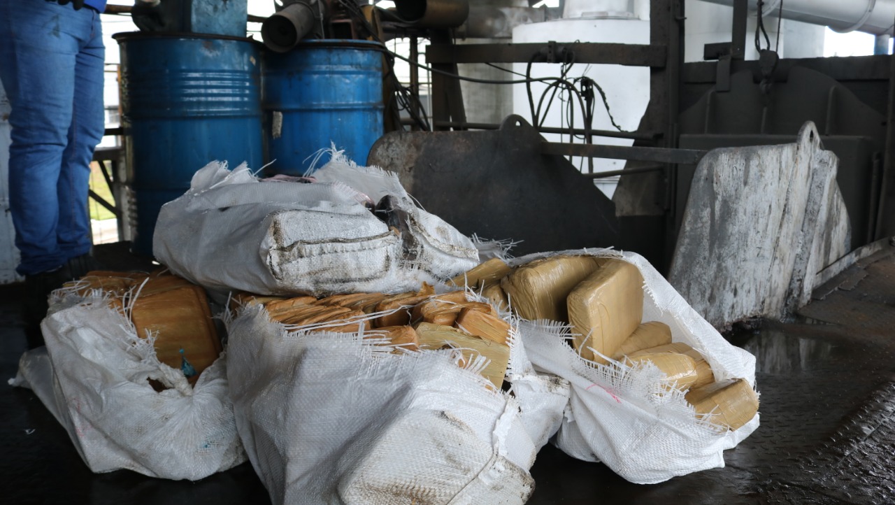 Mais de 1 tonelada de drogas é incinerada em Manaus Mais de 1 tonelada de drogas é incinerada em Manaus