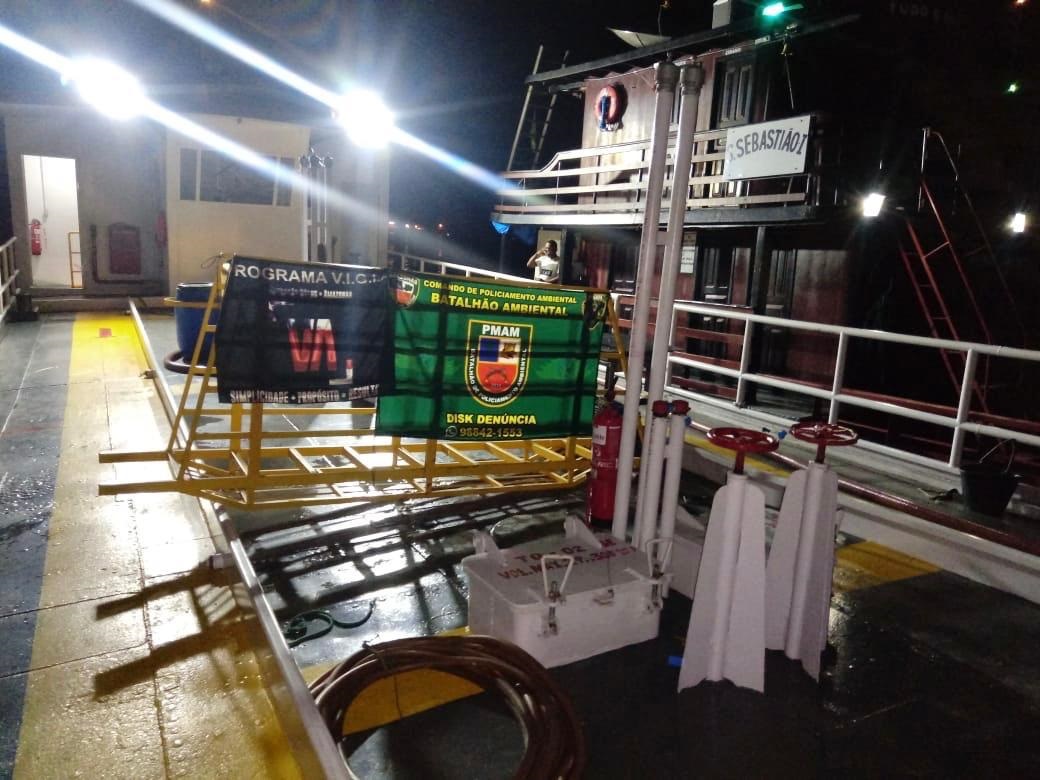 50 mil litros de gasolina s&atilde;o apreendidos em embarca&ccedil;&atilde;o que oferecia risco