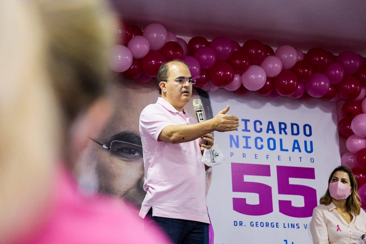 Ricardo Nicolau inaugura comit&ecirc; feminino e apresenta Cl&iacute;nica da Mulher