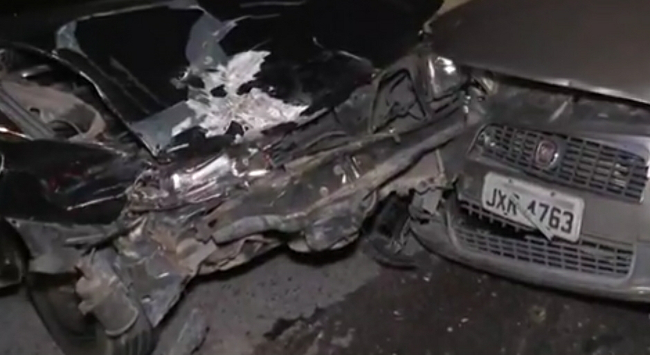 Motorista embriagado provoca grave acidente no &Aacute;guas Claras e &eacute; detido