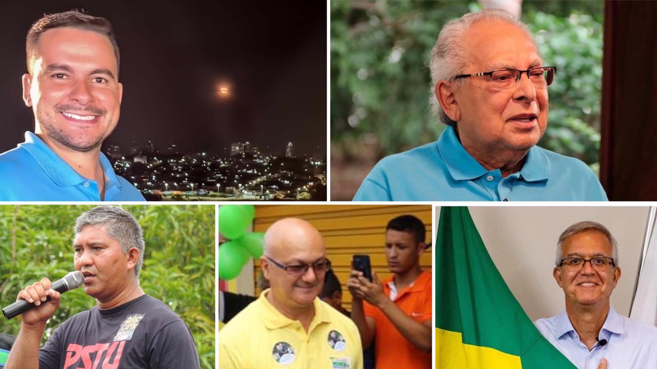 Dos 11 candidatos a prefeito de Manaus, Justiça já deferiu 5 candidaturas Dos 11 candidatos a prefeito de Manaus, Justiça já deferiu 5 candidaturas
