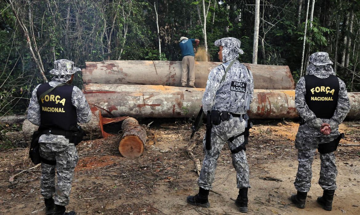 Governo prorroga uso da Força Nacional na Amazônia Governo prorroga uso da Força Nacional na Amazônia