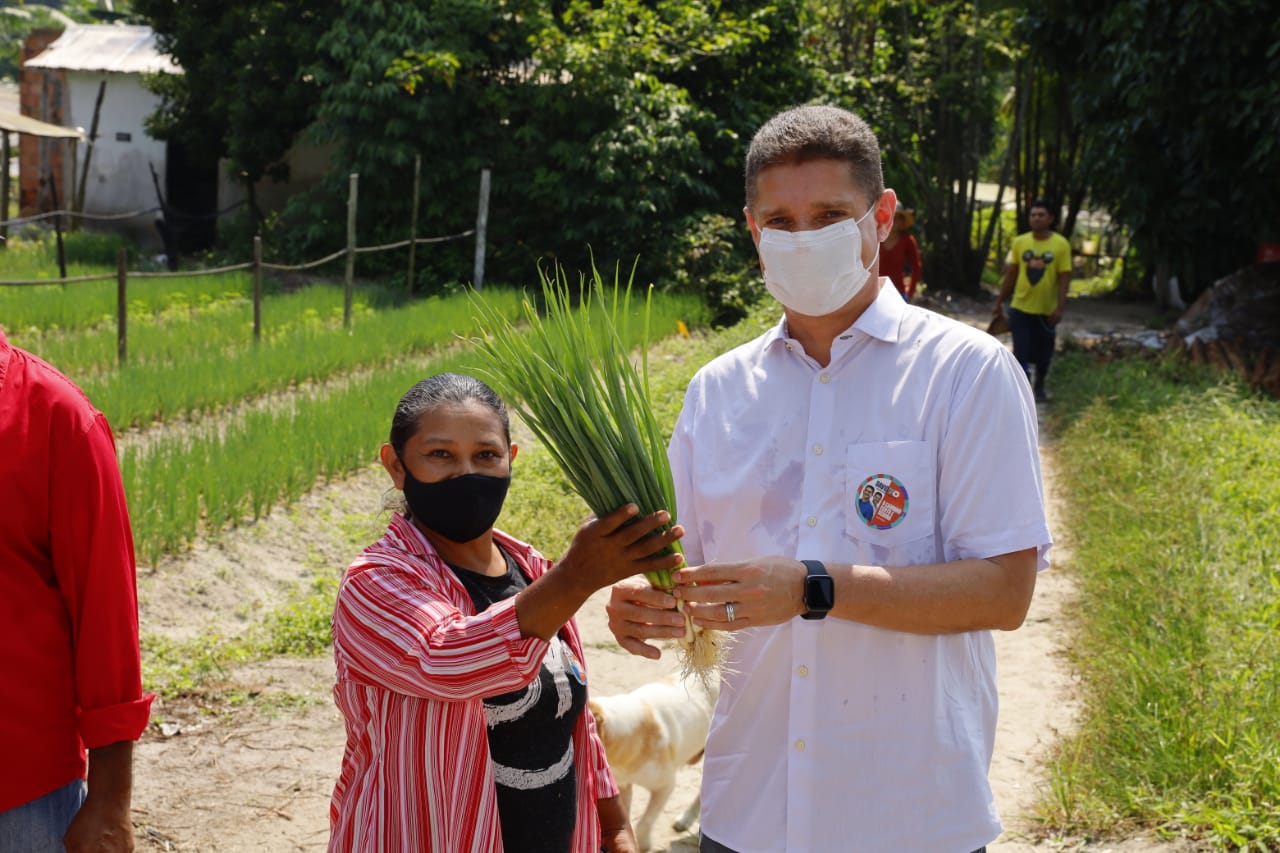 David e Rotta v&atilde;o garantir escoamento da produ&ccedil;&atilde;o dos agricultores de Manaus