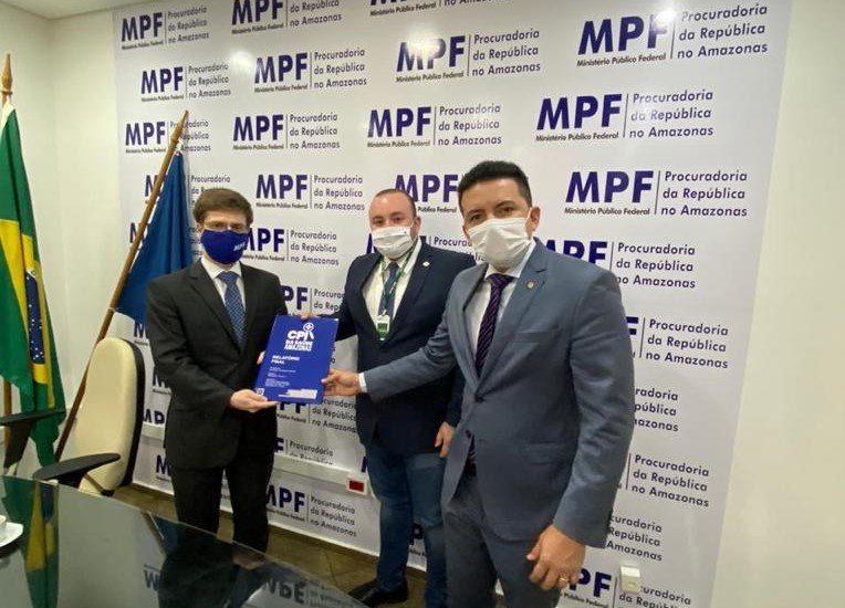 MPF recebe relatório final da CPI da Saúde no Amazonas MPF recebe relatório final da CPI da Saúde no Amazonas