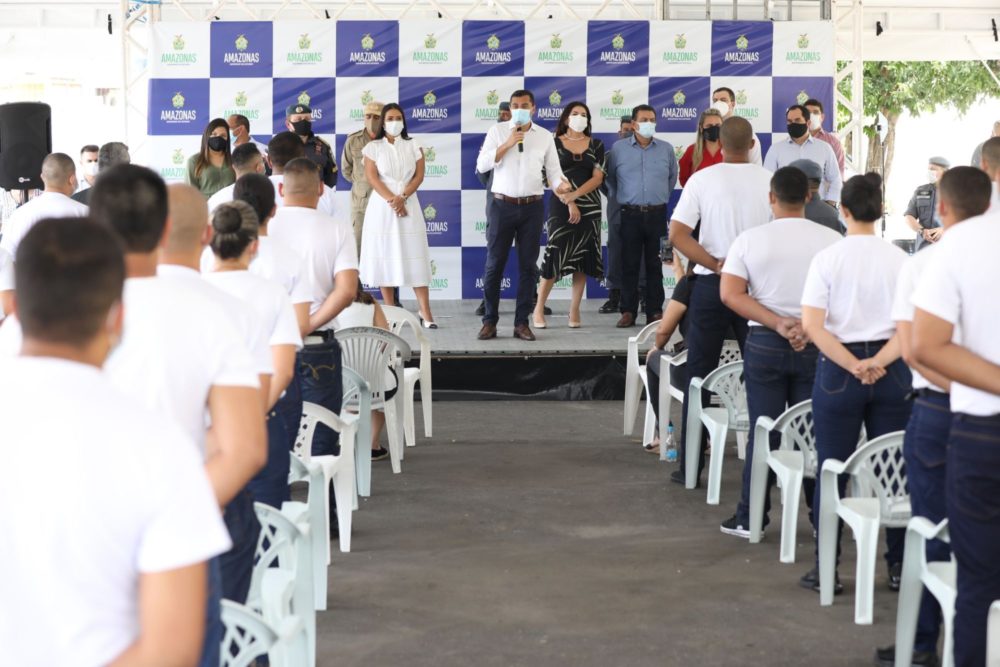 Wilson Lima convoca mais 50 policiais militares Wilson Lima convoca mais 50 policiais militares