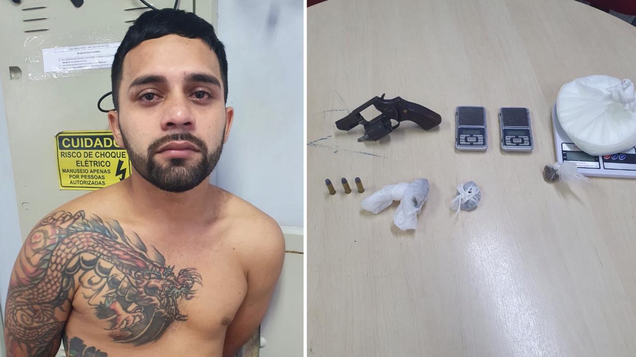 Membro de facção criminosa acumula prisões e volta a ser pego com arma na Compensa Membro de facção criminosa acumula prisões e volta a ser pego com arma na Compensa