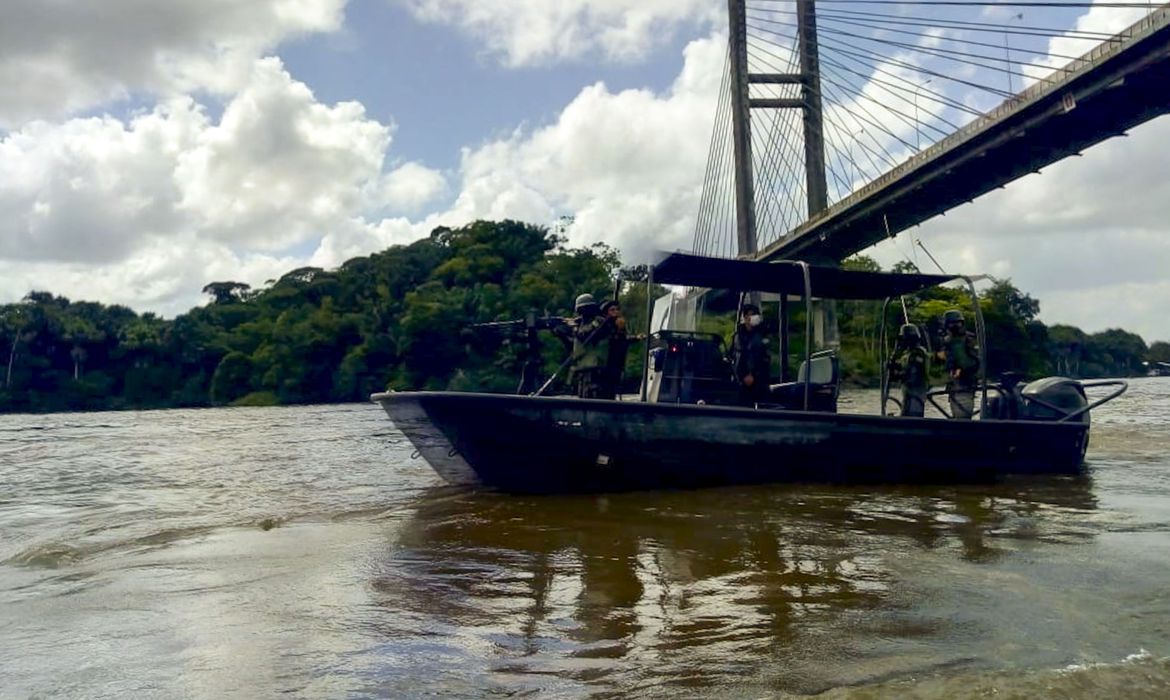 Opera&ccedil;&atilde;o &Aacute;gata intensifica a&ccedil;&otilde;es na fronteira com Guiana Francesa