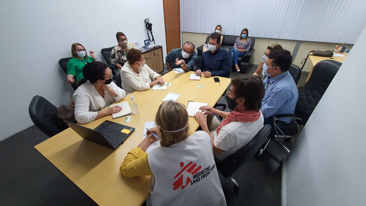 Estado discute nova parceria com M&eacute;dicos Sem Fronteiras para Plano de Conting&ecirc;ncia da Covid-19