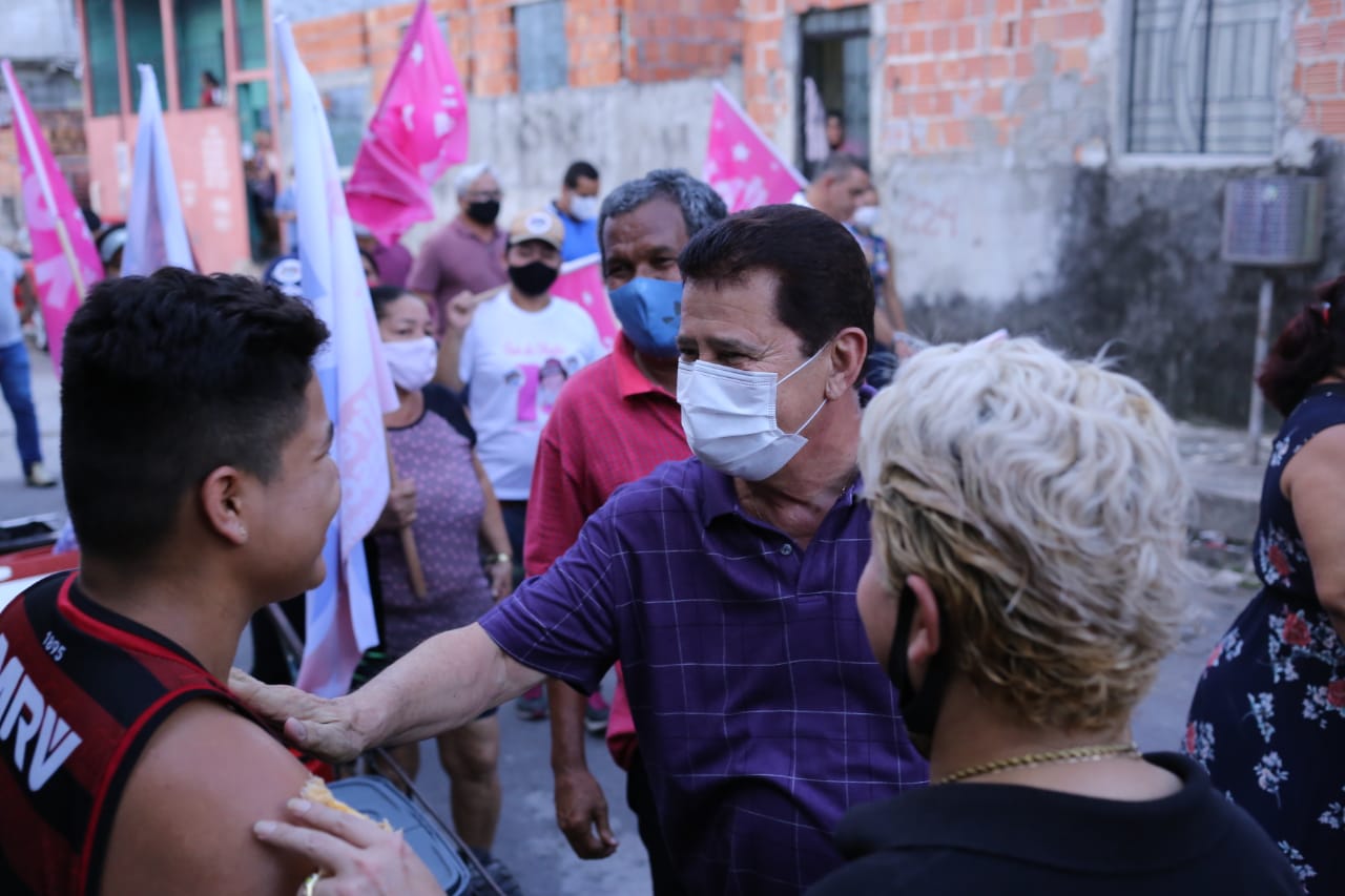 Na reta final da campanha, Alfredo e Conceição reafirmam compromissos para Manaus Na reta final da campanha, Alfredo e Conceição reafirmam compromissos para Manaus