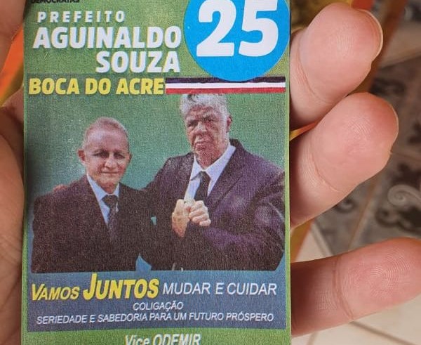 Em Boca do Acre, candidato a vice-prefeito é preso por boca de urna Em Boca do Acre, candidato a vice-prefeito é preso por boca de urna