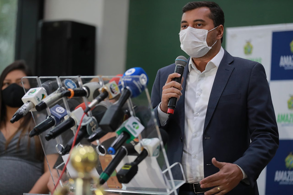 Wilson Lima diz que 'cavalos de batalha' entre poderes n&atilde;o muda a vida das pessoas e pede boas rela&ccedil;&otilde;es