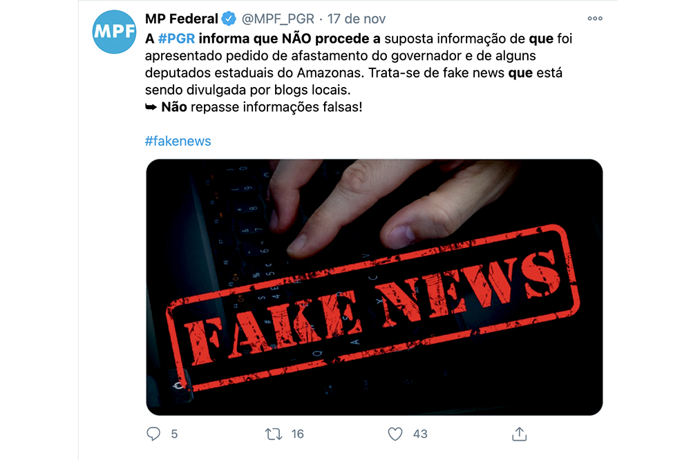 Pedido de afastamento do governador