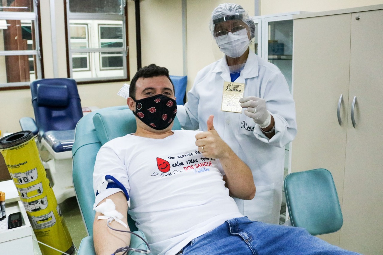 Hemoam se une a hemocentros do Brasil em homenagem pelo Dia do Doador de Sangue
