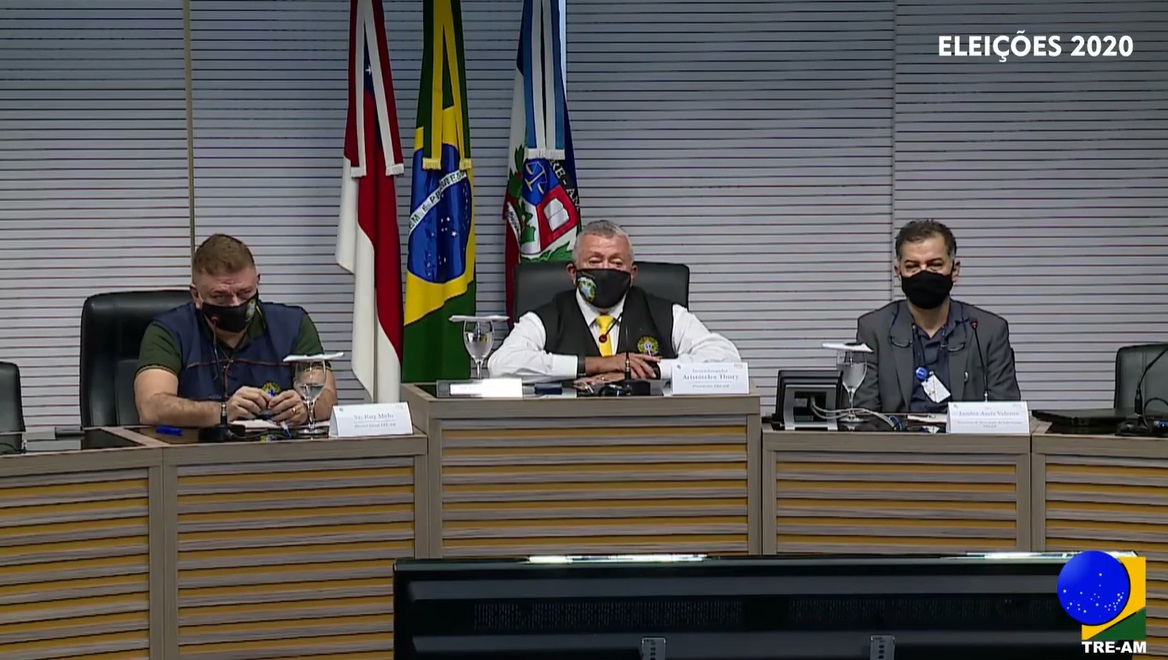 Presidente do TRE-AM chama eleitores &agrave;s urnas e espera uma das menores absten&ccedil;&otilde;es do pa&iacute;s
