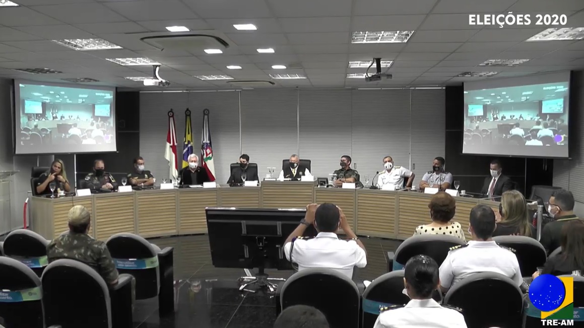 For&ccedil;as de seguran&ccedil;a registram elei&ccedil;&atilde;o tranquila em Manaus nas primeiras horas