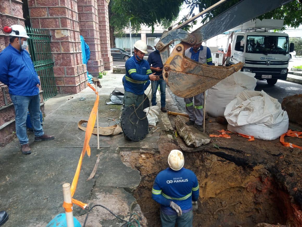 Ageman acompanha reparo no Reservatório do Mocó Ageman acompanha reparo no Reservatório do Mocó