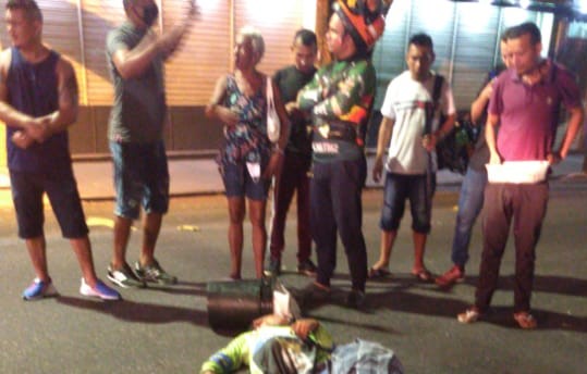 Homem morre esmagado por &ocirc;nibus coletivo no Centro de Manaus