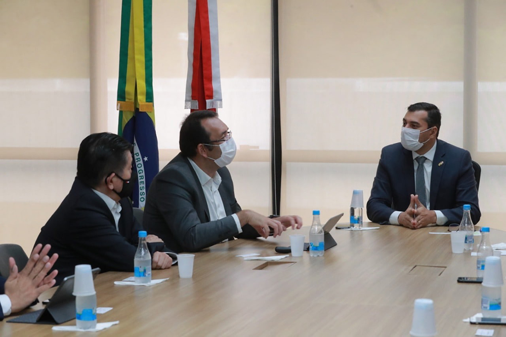 Em reunião com representantes da Eletros, Wilson Lima destaca avanço da indústria local, mesmo com pandemia Em reunião com representantes da Eletros, Wilson Lima destaca avanço da indústria local, mesmo com pandemia