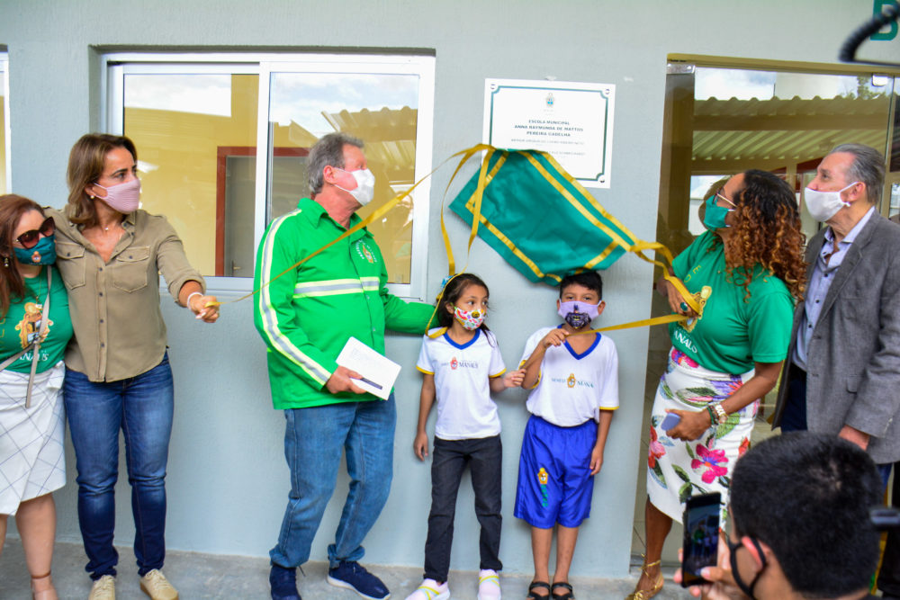 LAGO AZUL: Prefeito Arthur Neto inaugura escola municipal com mais de 1,1 mil vagas