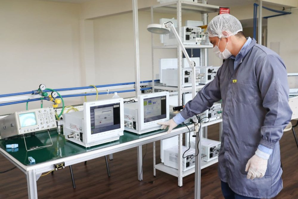 AM recebe terceira remessa de respiradores enviadas pelo Governo Federal: 150 desde início da pandemia AM recebe terceira remessa de respiradores enviadas pelo Governo Federal: 150 desde início da pandemia